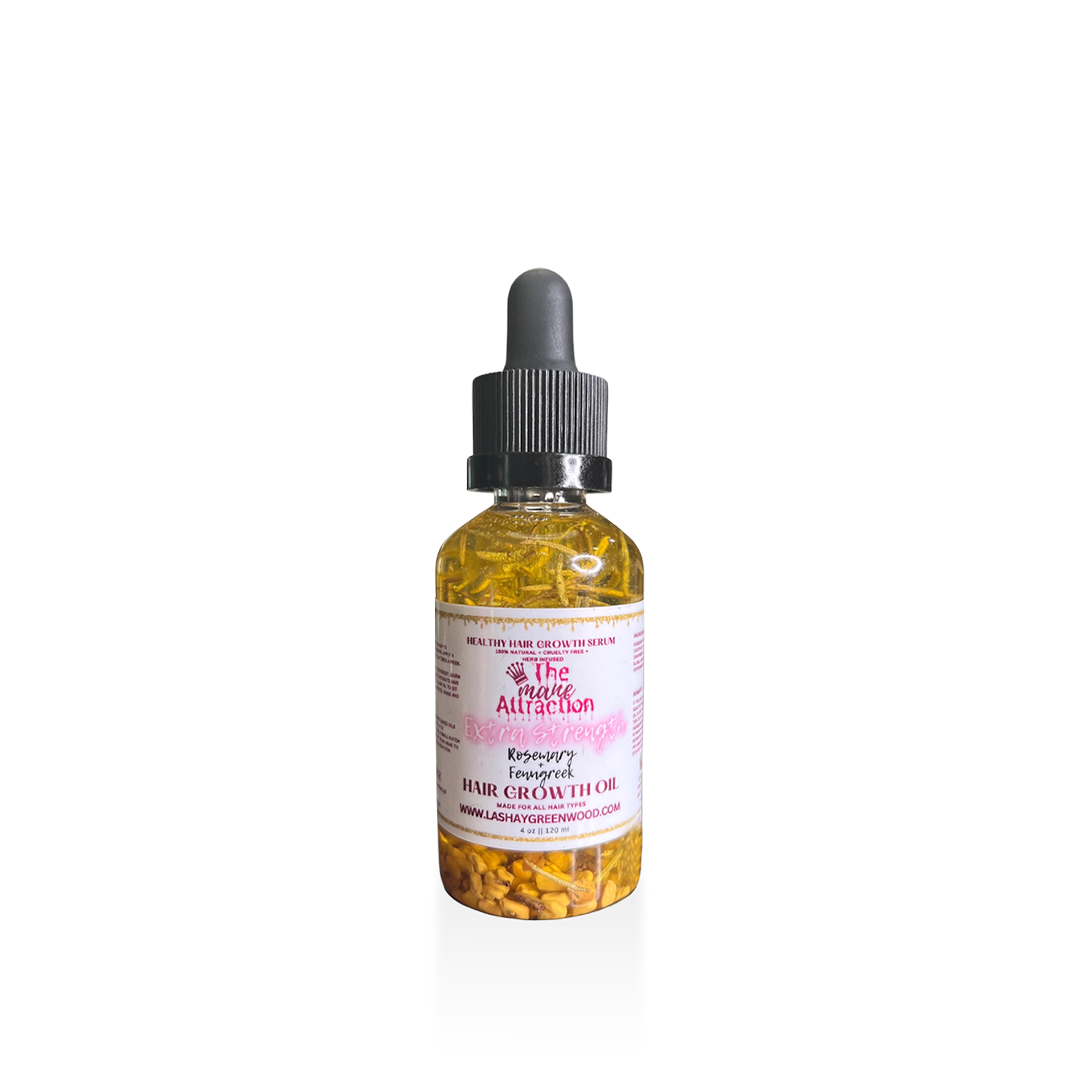 Mini Extra Strength Rosemary+Fenugreek Herbal Hair Growth Oil | The ...