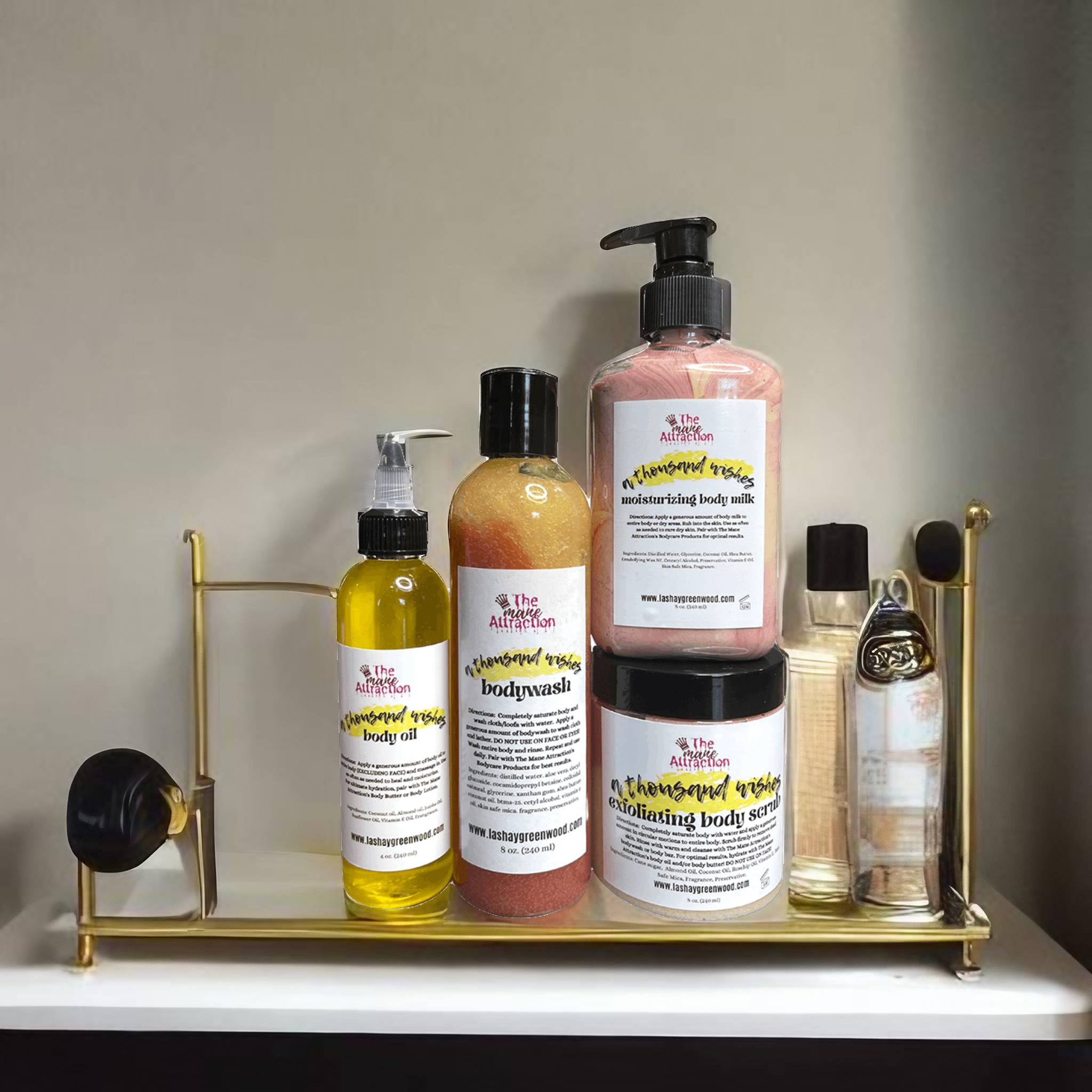 A Thousand Wishes Bodycare Bundle - The Mane Attraction
