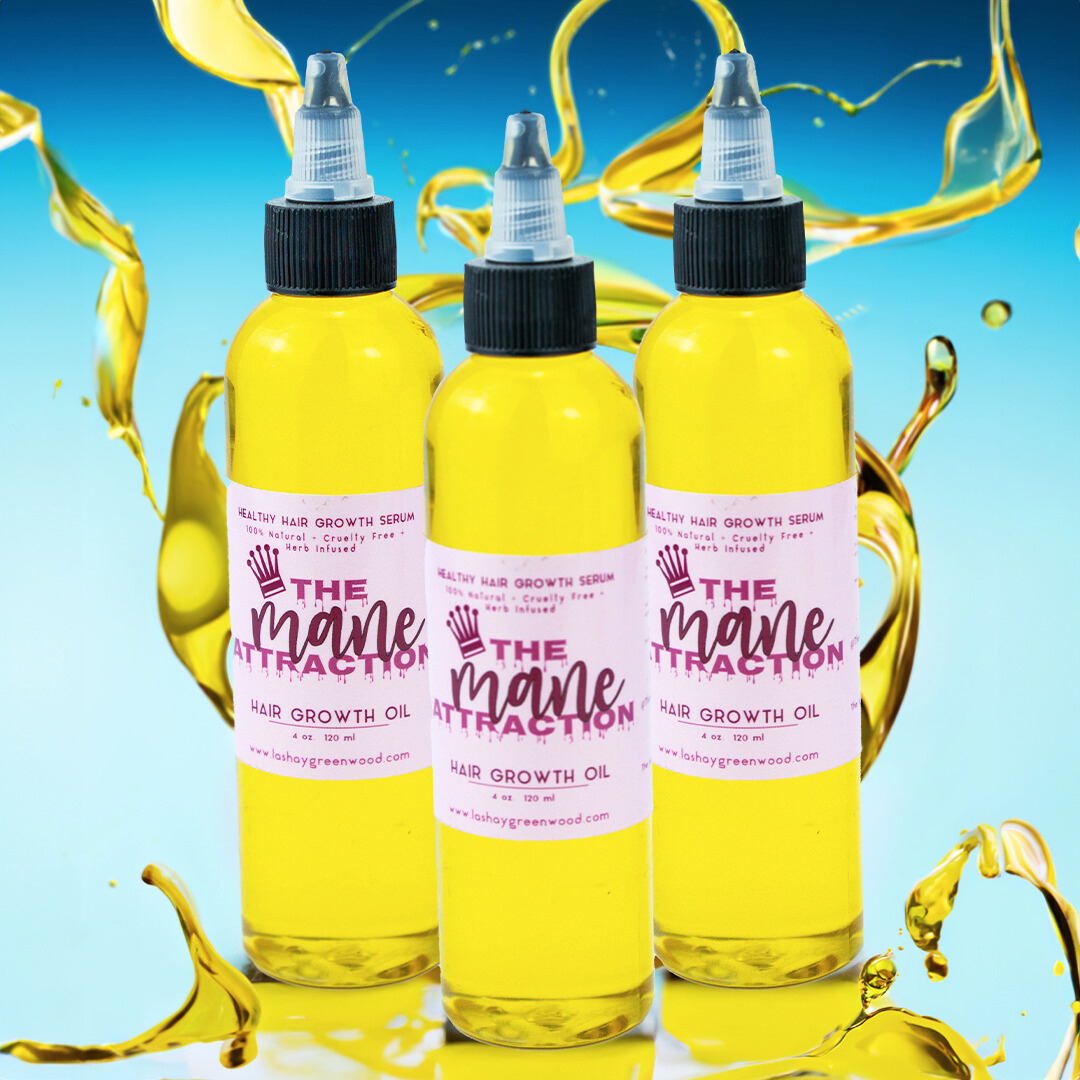 Stimulating Hair Growth Oil 3-In-1 Bundle - The Mane Attraction