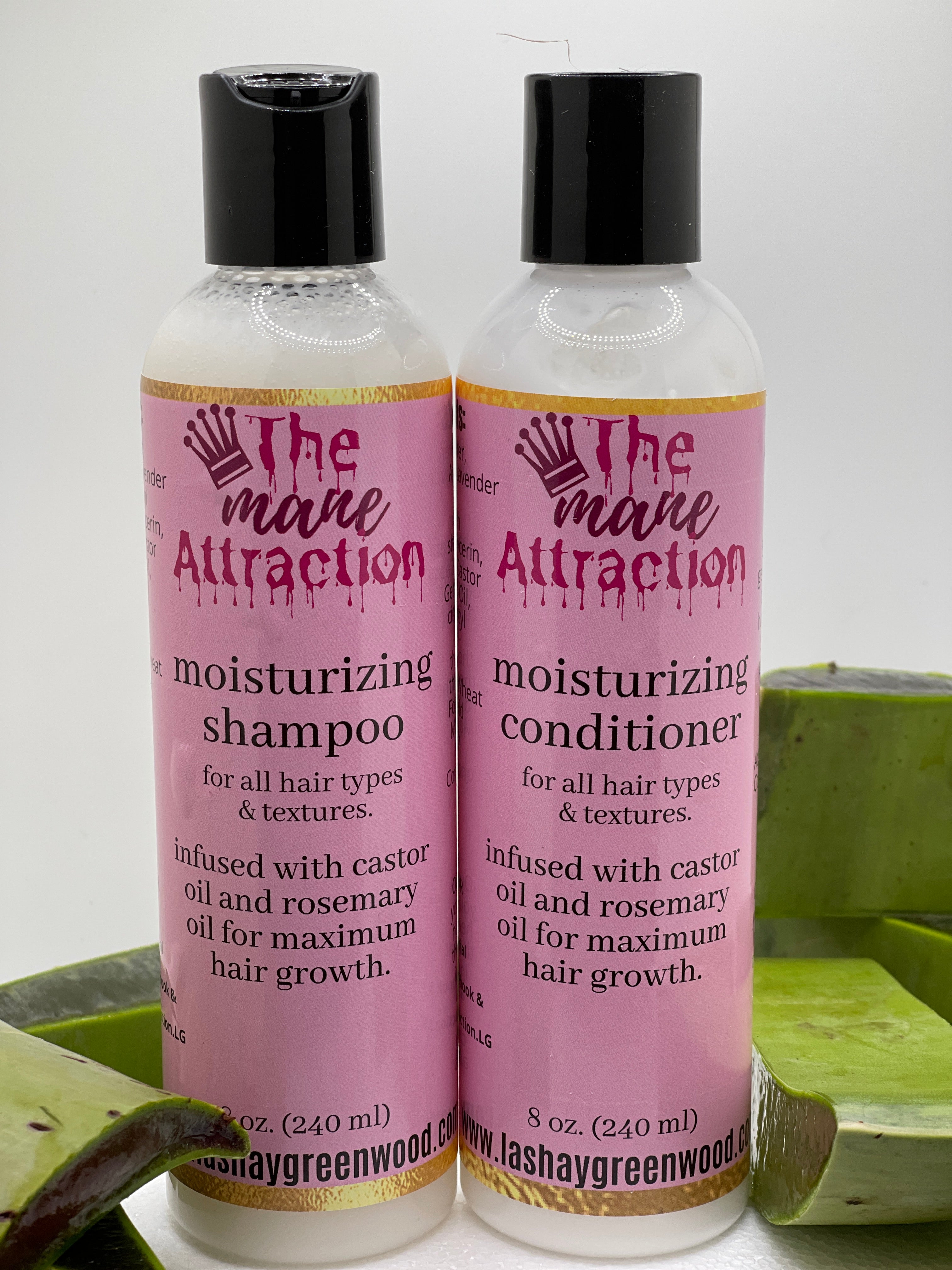 Moisturizing Shampoo/Conditioner Duo - The Mane Attraction